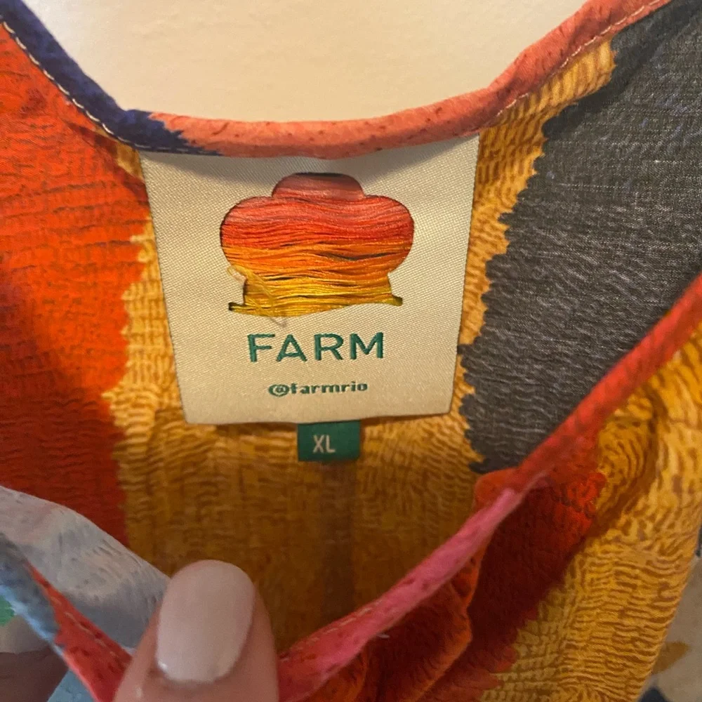 FARM Rio Floral Puff Sleeve Dress - Picture 4 of 7